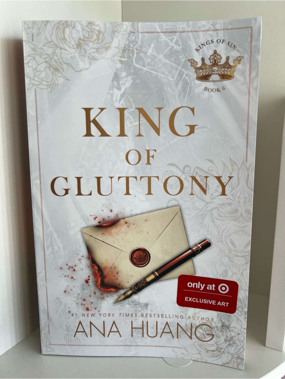 King of Gluttony by Ana Huang - Exclusive Target Edition Brand New
